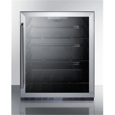 SUMMIT APPLIANCE Summit Appliance AL57G 24 in. Freestanding Counter Depth Compact Refrigerator; Black AL57G